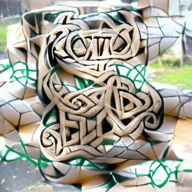 Intricate Celtic Knotwork Design
