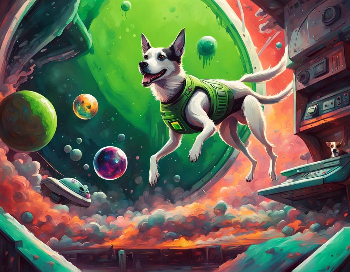 Laika the Space Dog's Zero-G Adventure