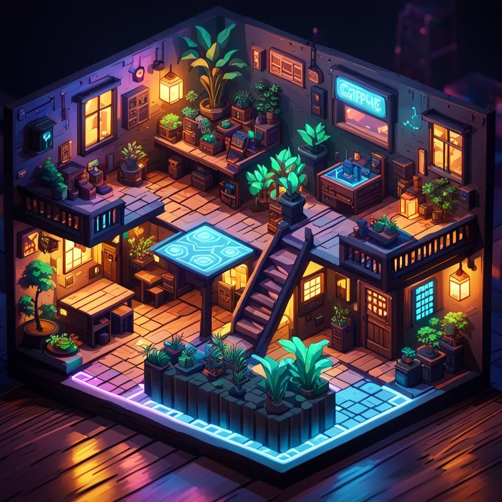 Isometric House