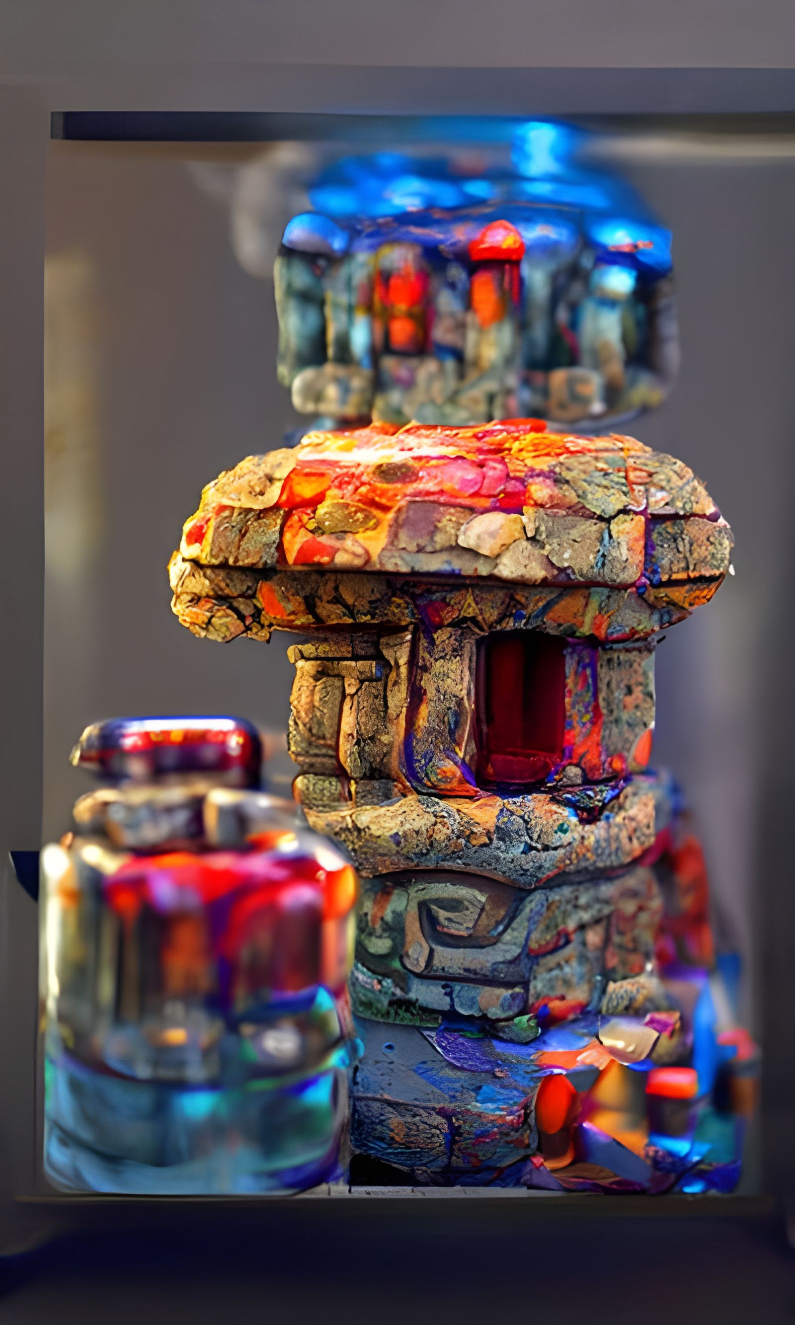 Vacuum Tubes in Machu Picchu: Macro Photography