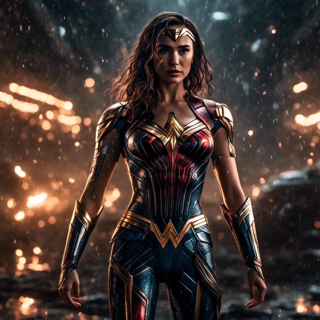 Gal Gadot Full Body Image in Lingerie and Jeans