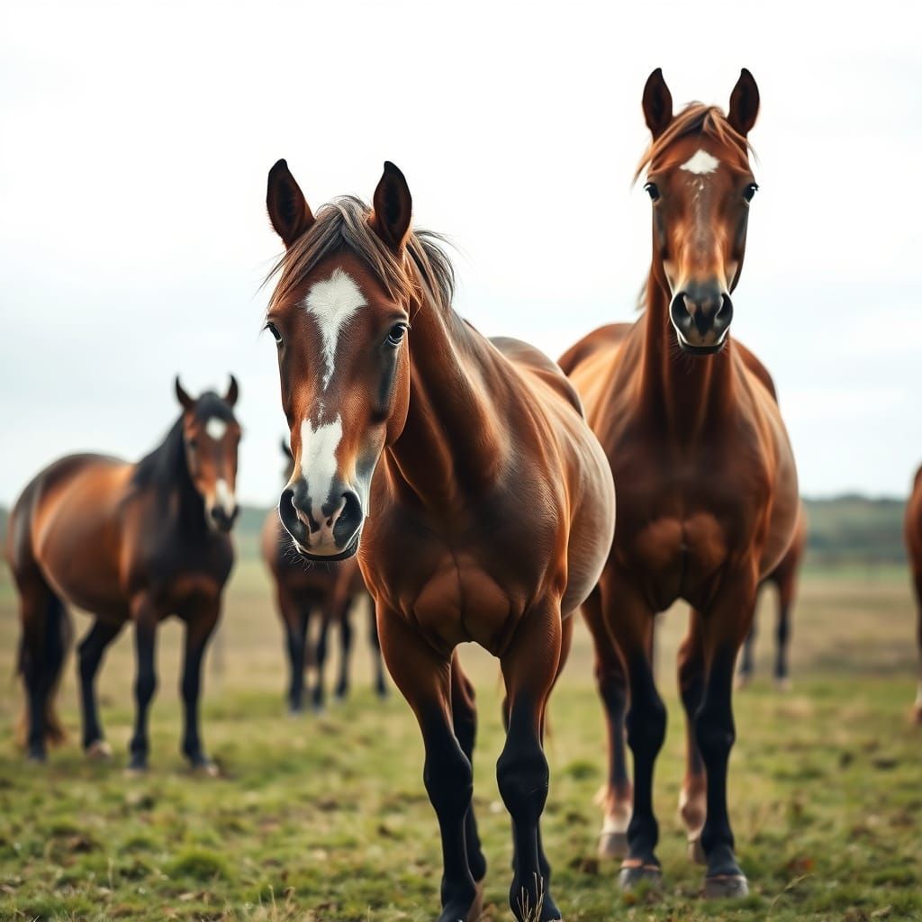Wild Horses Defy Teacher in Classroom Chaos