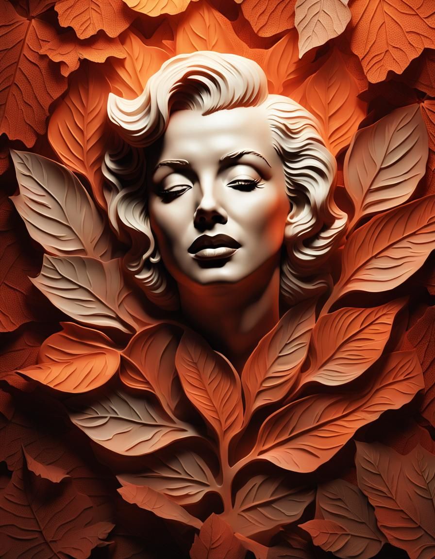 Marilyn Monroe - sculpture-art