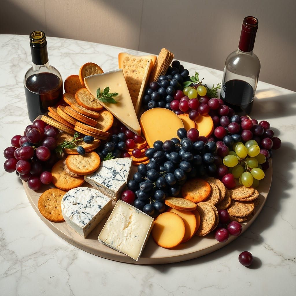 Gourmet Feast in the Style of 17th-Century Dutch Masters