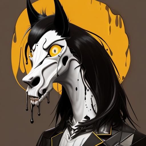 Fragmented Male Face: Digital Collage in Surreal Style