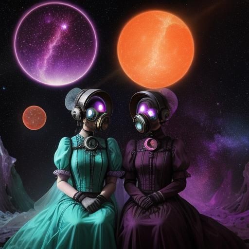 Surreal Women in Gas Masks: Pop Surrealist Art