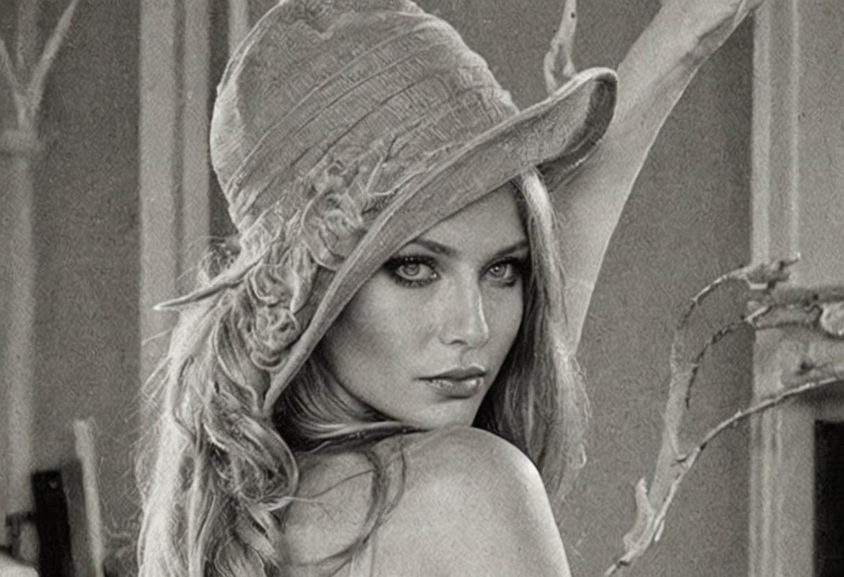 Early AI, the model, Lena