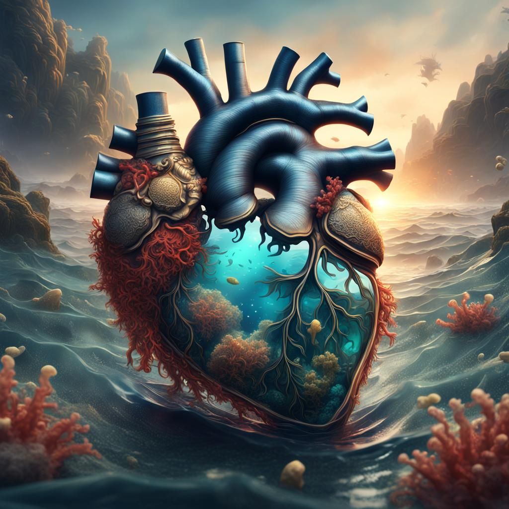 Heart of the Sea: Detailed Matte Painting