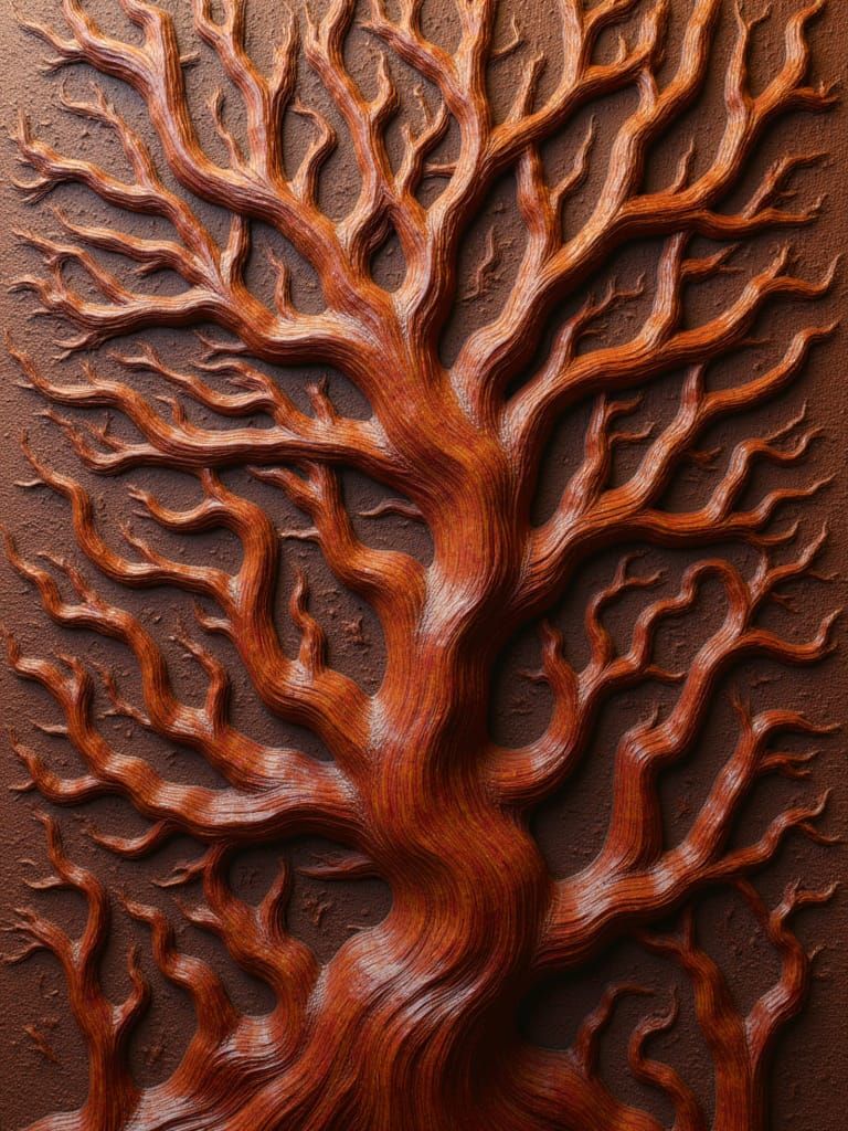 Folded Canarywood Alchemystic Cocytic Griffazoids Embossed E...