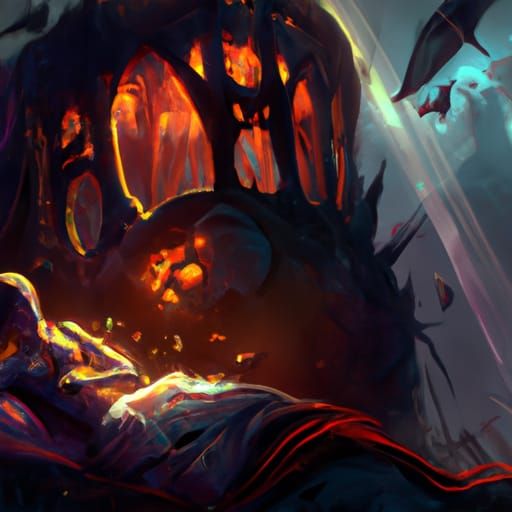 Death Stares Back: Dark Fantasy Concept Art