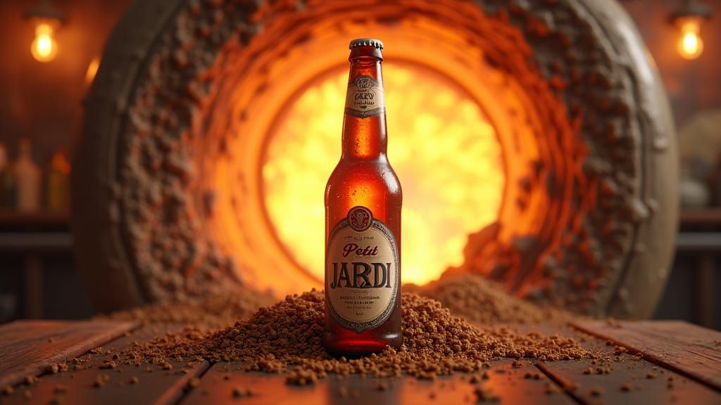 Craft Beer Ingredients Whirlwind in 3D