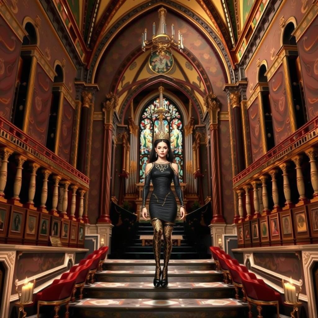 Study in Opulence: An AI Generated Image