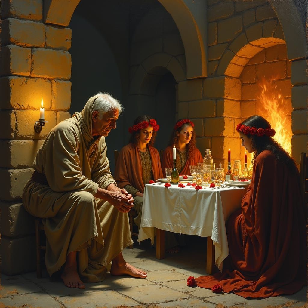 Wealth vs Poverty: An Impressionist Painting