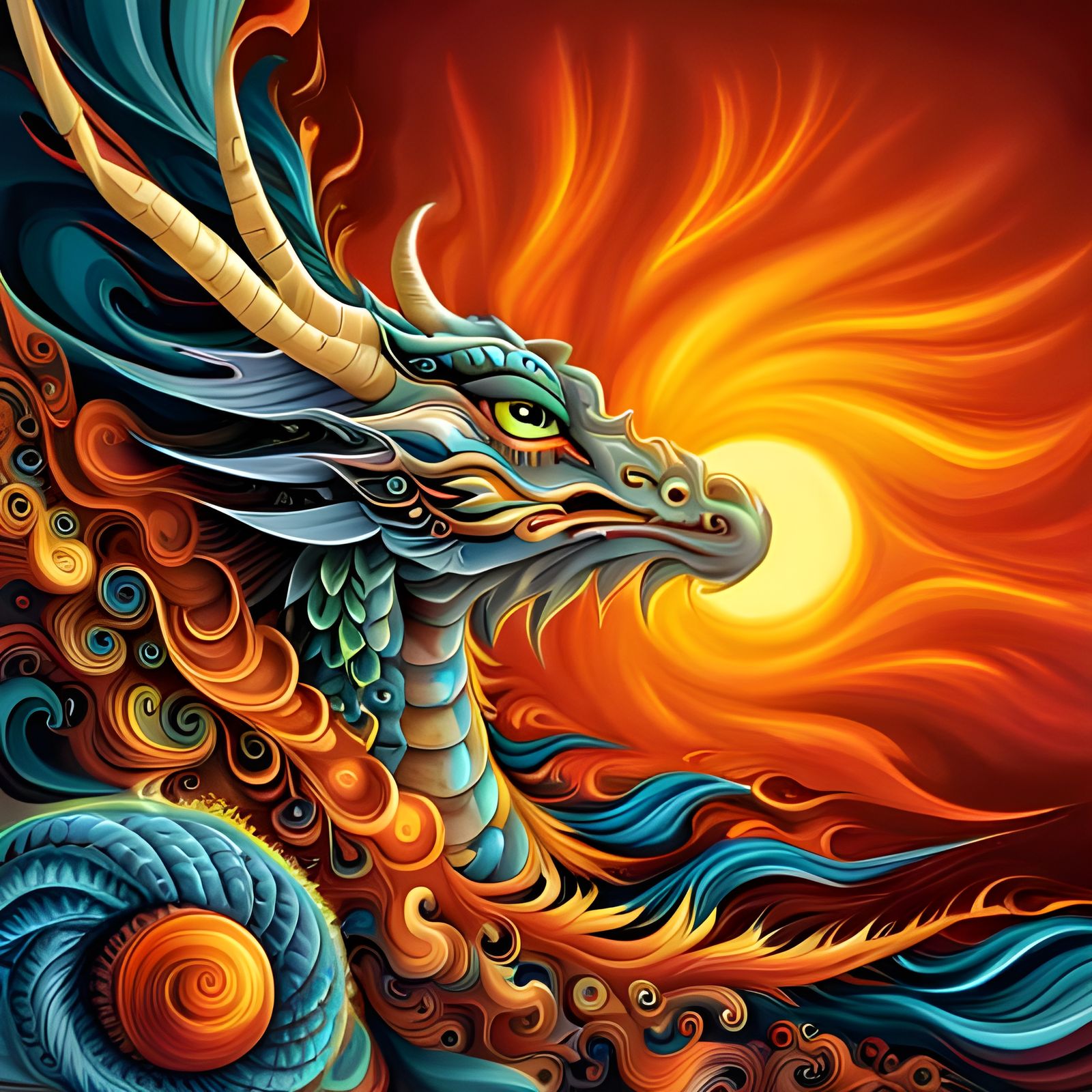 Fiery Dragon!