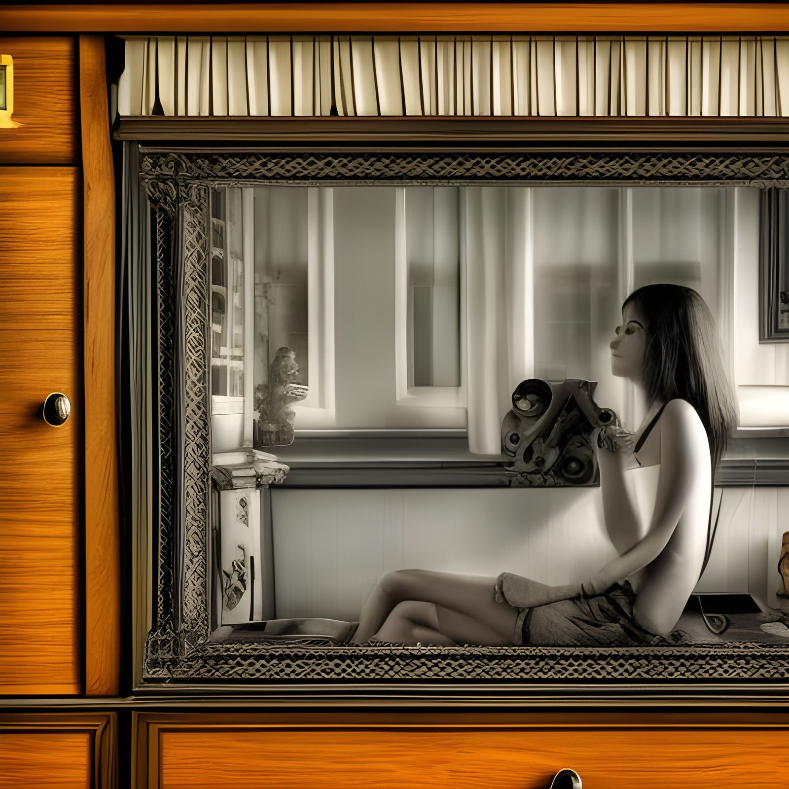 Enjoying Computer and Freedom in Hyperrealistic Style