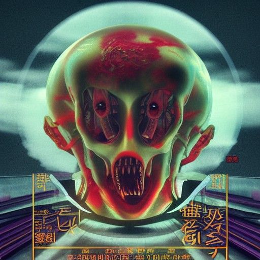 Gashadokuro Express: Lo-Fi Fantasy Movie Poster