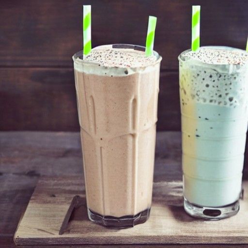 Classic Milkshake Generated by AI