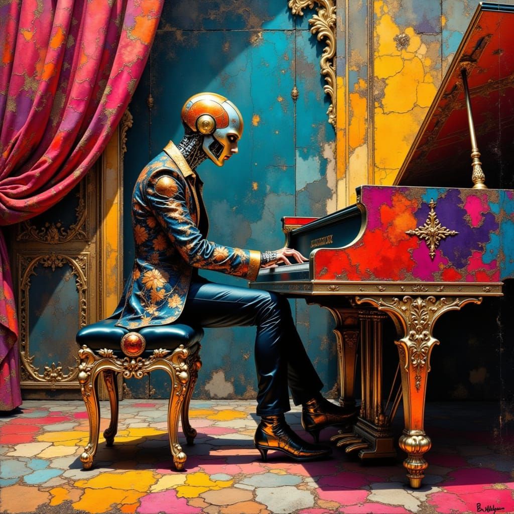 The unusual pianist