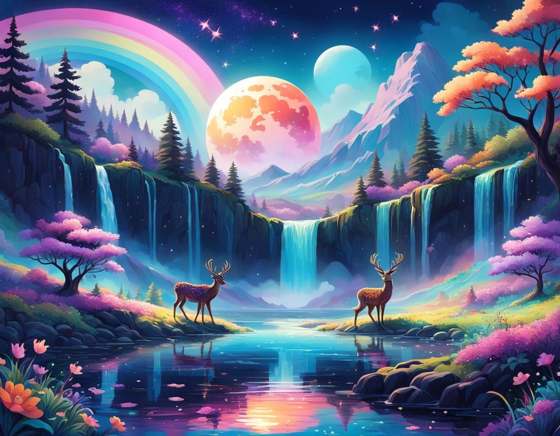 Enchanted Dreamworld at Dusk