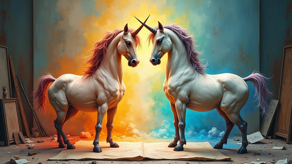 Classical Portrait of the Human Form in Chiaroscuro