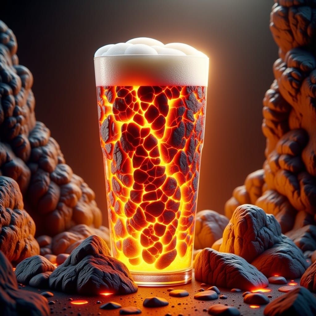Magma Beer: A Fusion of Refreshment and Fire