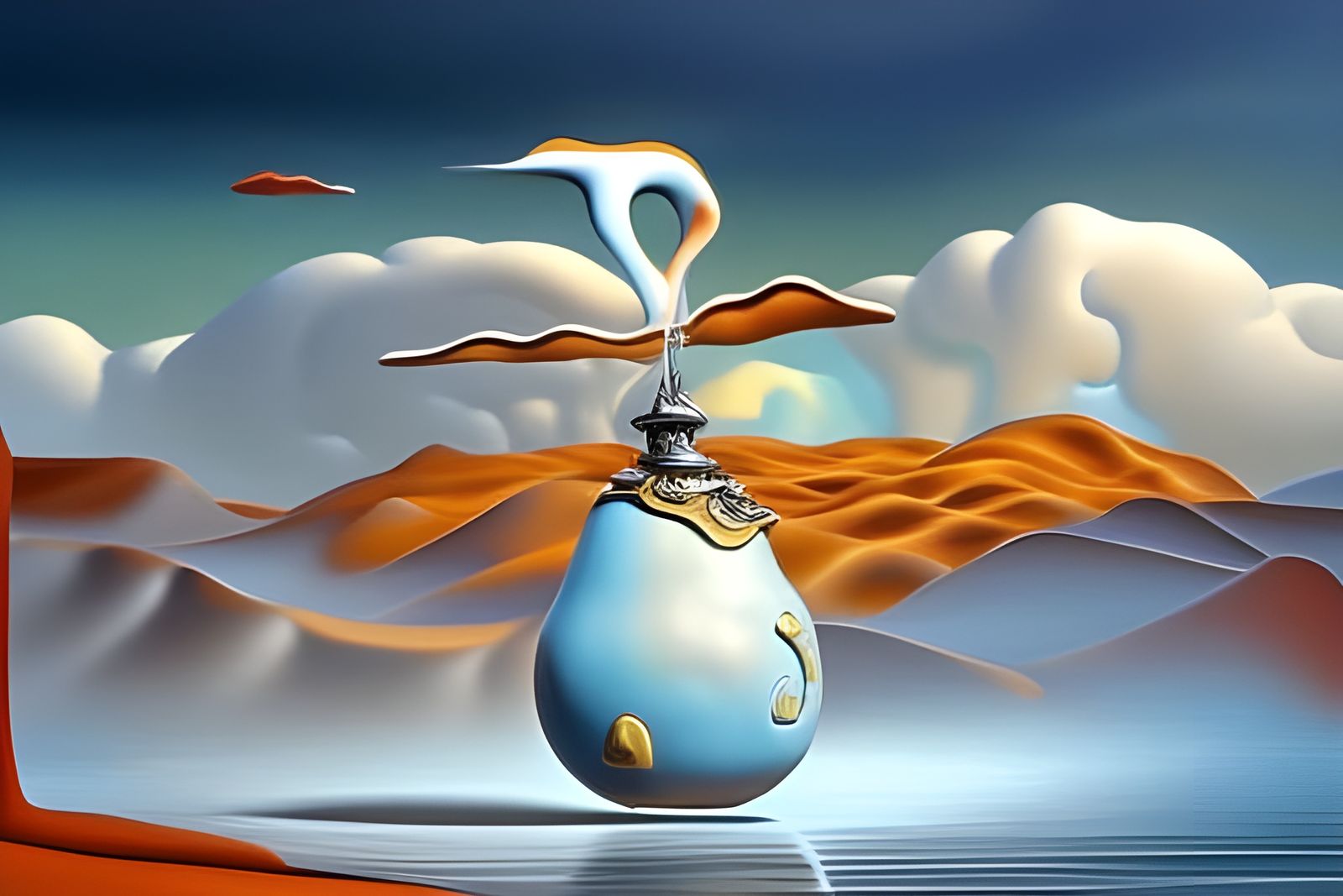 AI in Surrealist Style of Salvador Dali