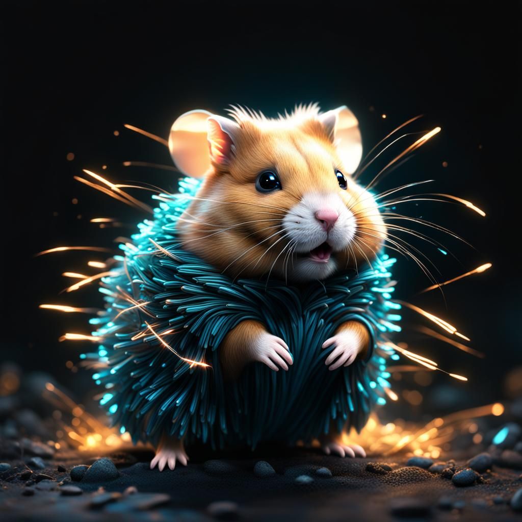 Really cute hamster