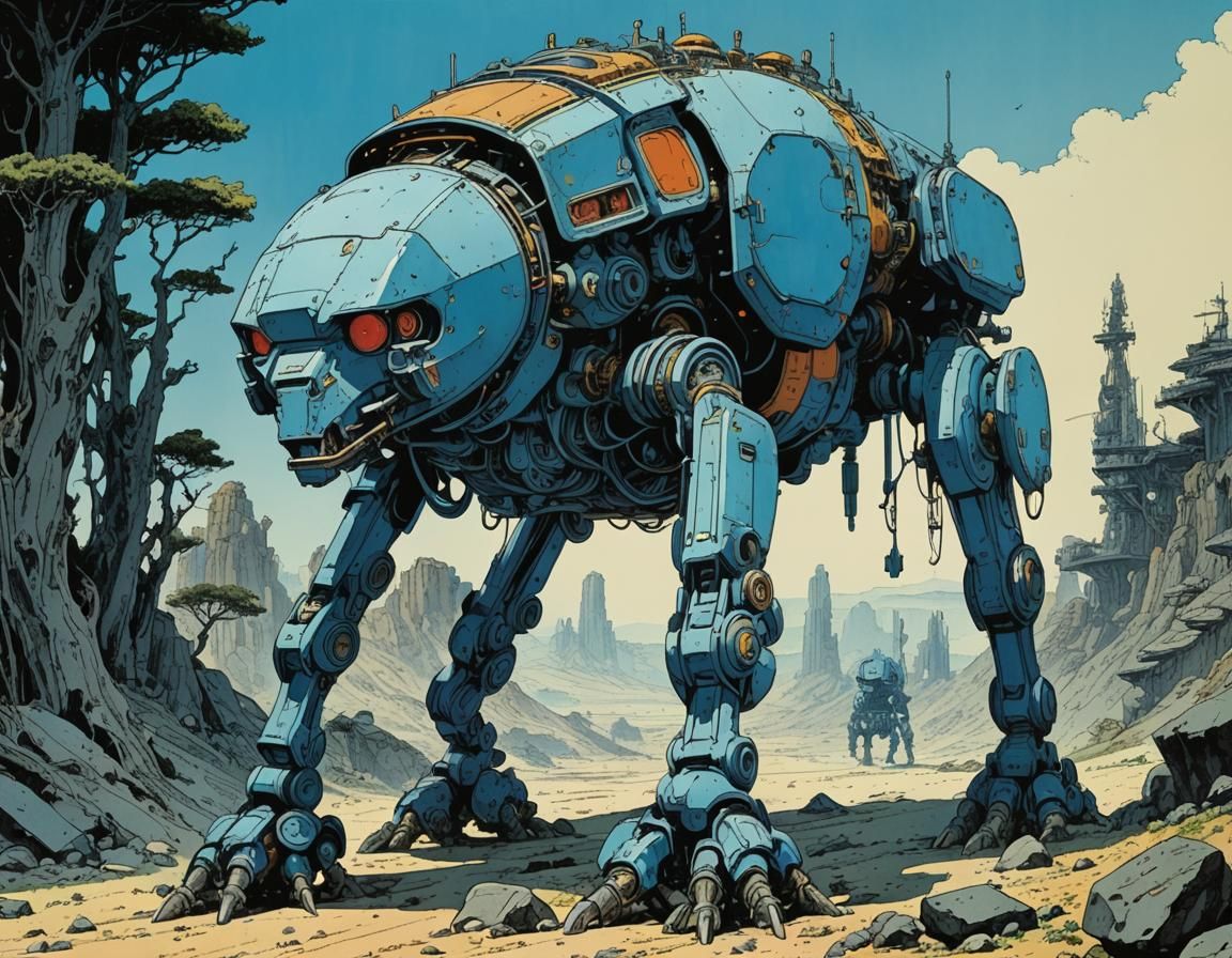 Scout Bots Explore a New World