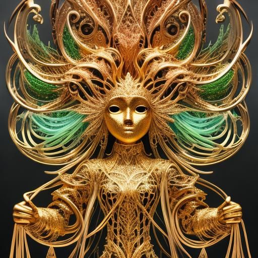 Psychedelic Tree Transformation: Vivid Oil Painting