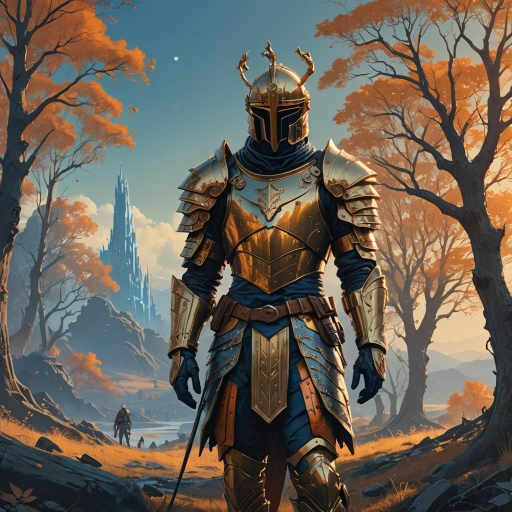 Prince William in Fantasy Armor, Concept Art