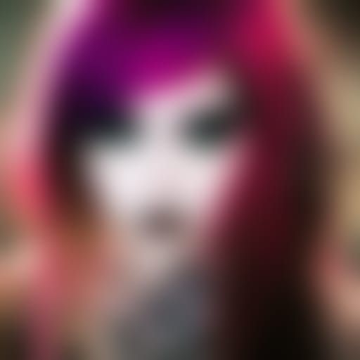 Scene Queen in a Video Game, Professional Photo