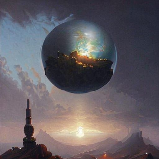 Abstract Other Worlds: AI Generated Art