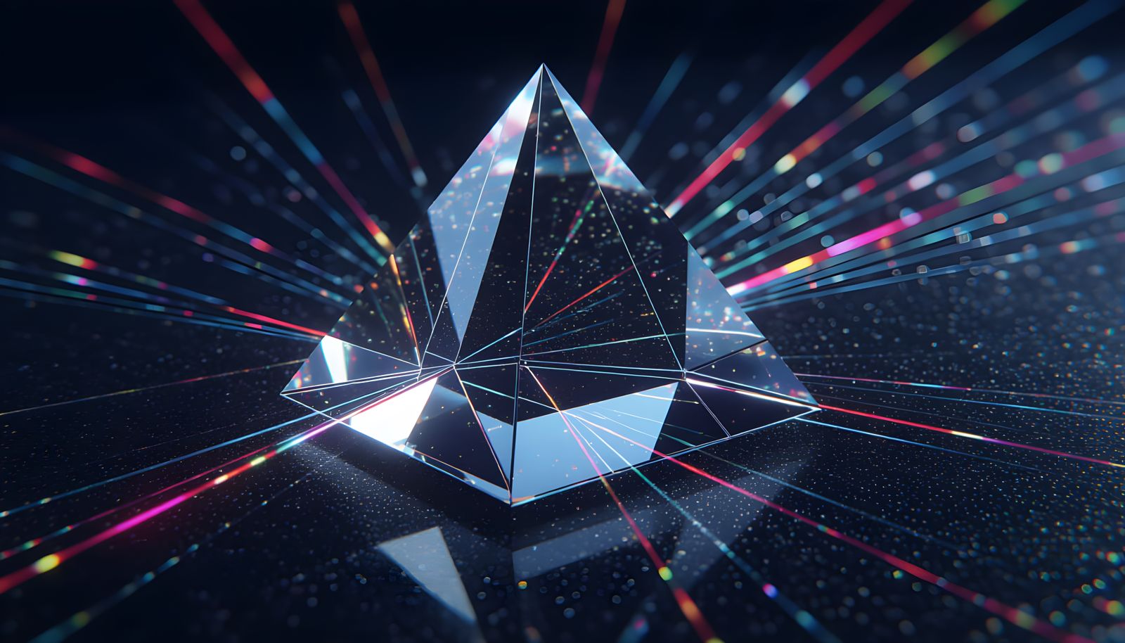 Prism Light Dispersion in Hyper-Realistic Detail