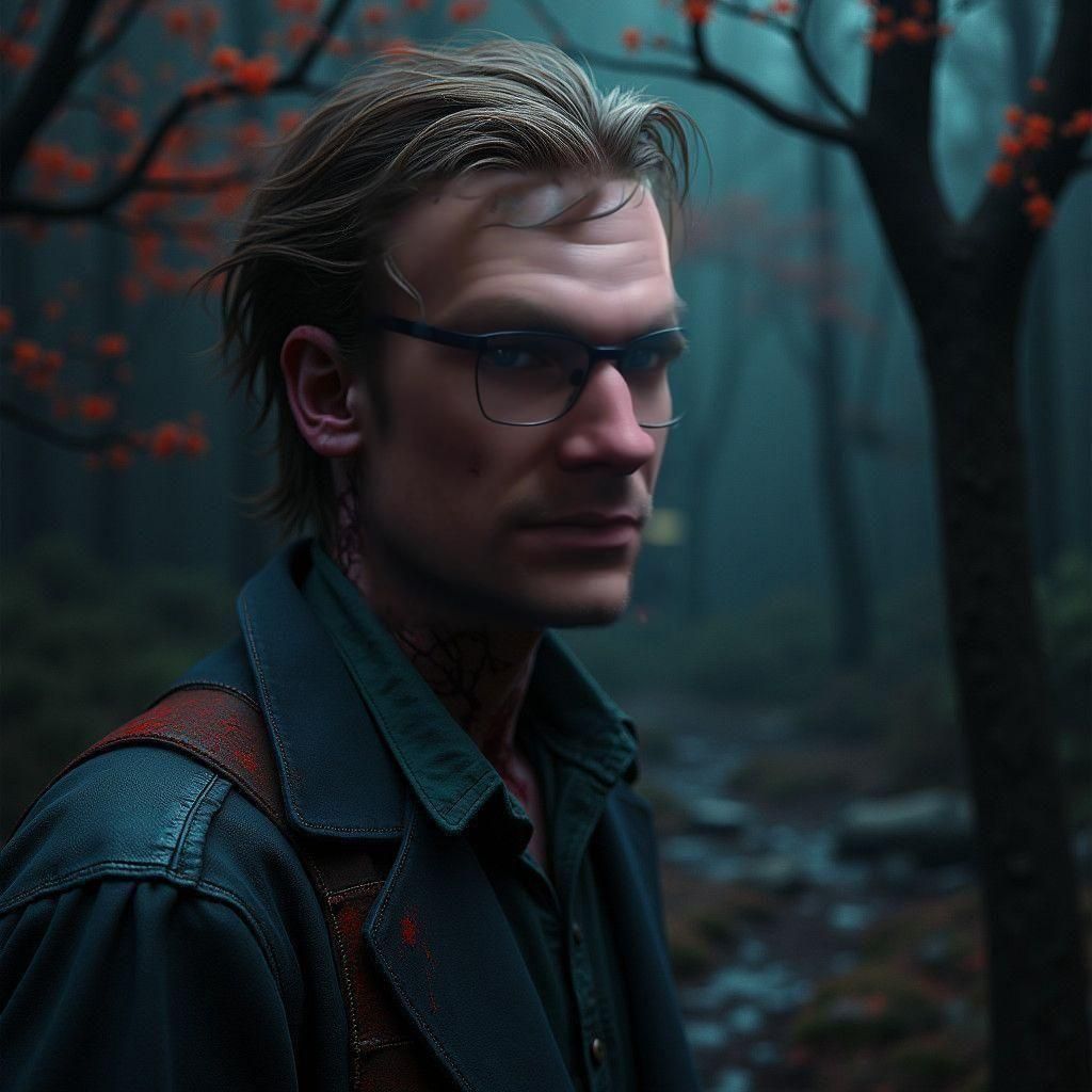 Dark Fantasy Portrait in Unreal Engine 5 Style