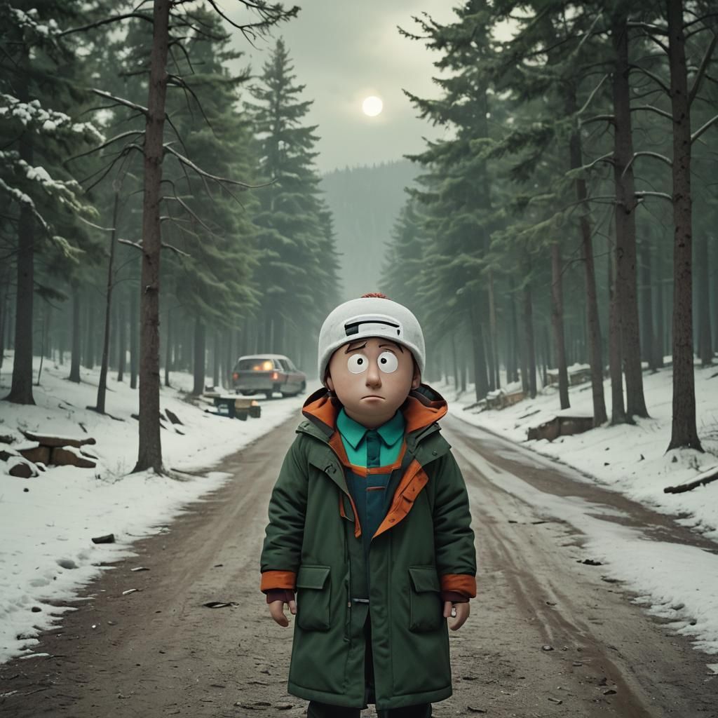 South Park Live-Action Cinematic Film Still