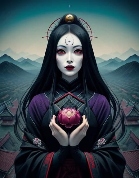 Gothic and Classic Japanese Blend