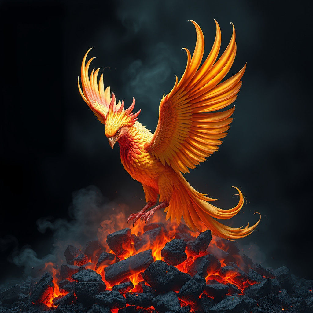 Phoenix Rising: Fantasy Concept Art