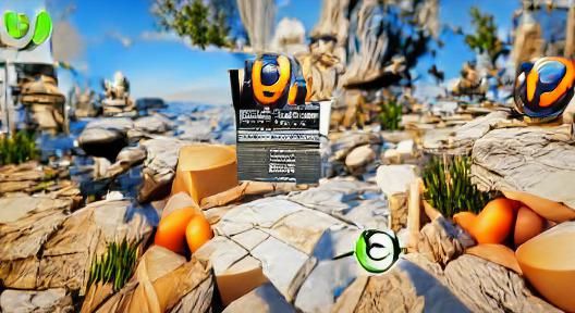 High-Definition 3D Video Game Scene