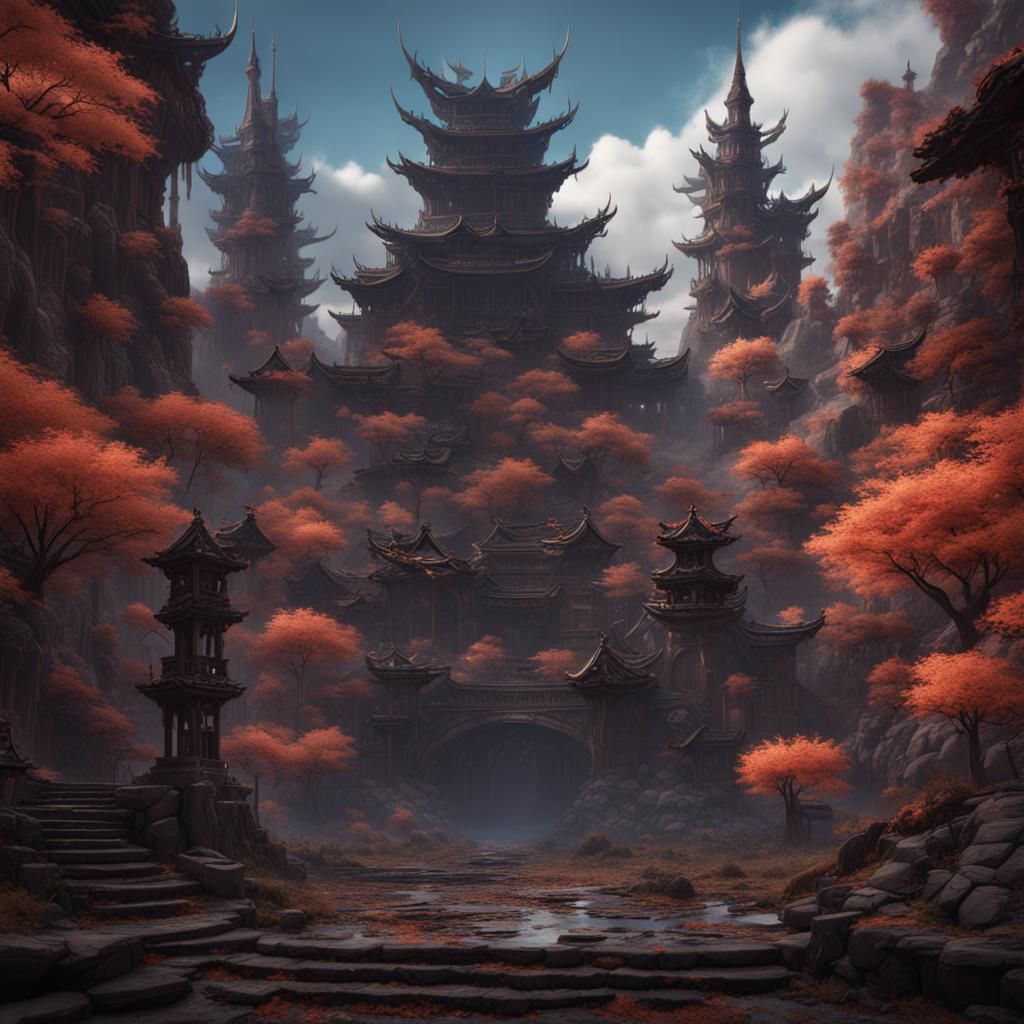 Giyuu Matte Painting in Deep Color