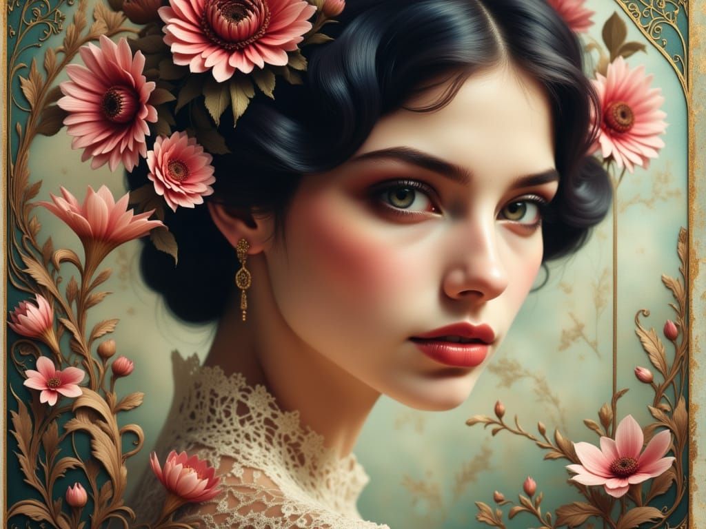 Ethereal Portrait of MissPixxy Clay in Fantasy Realism