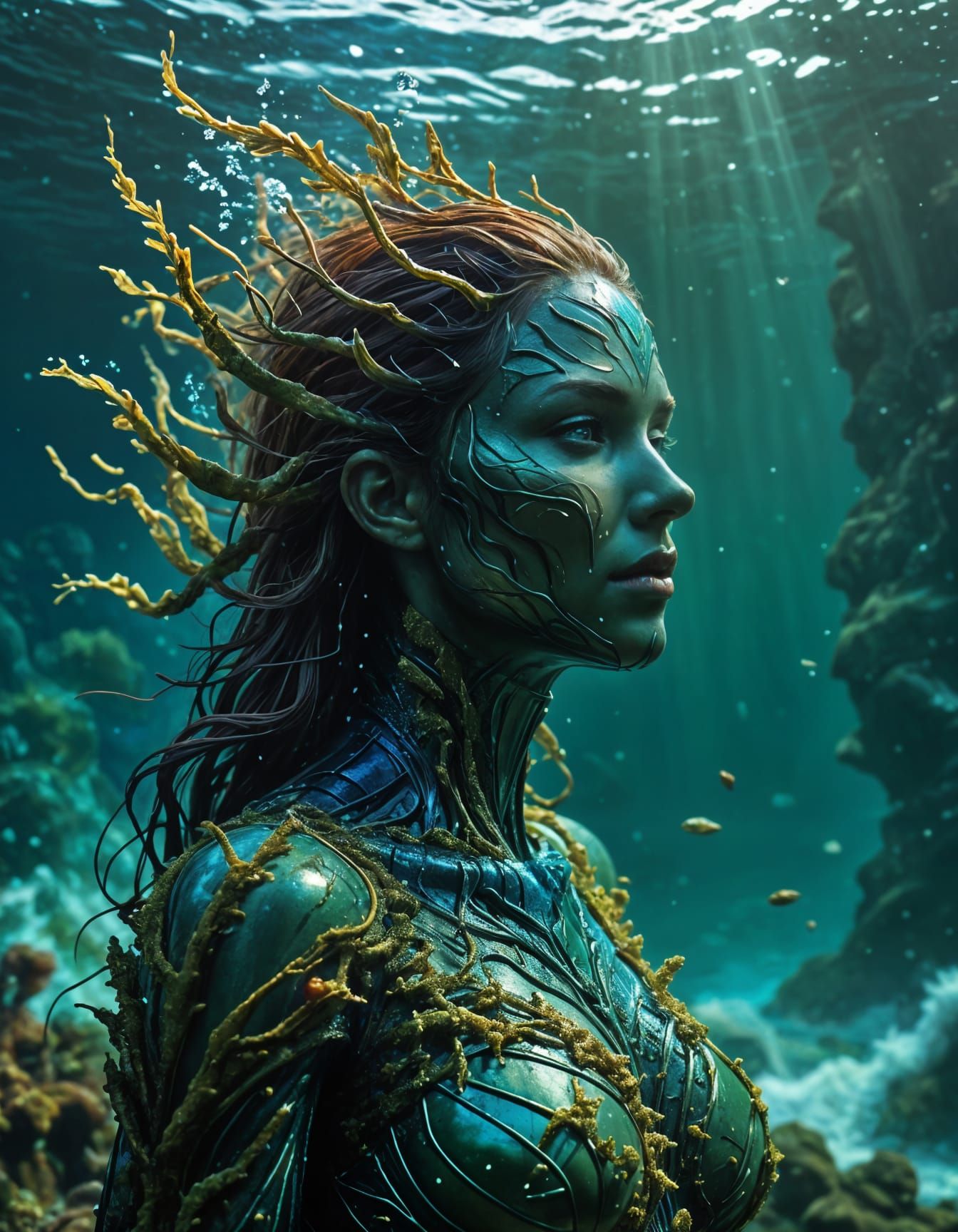 The Goddess Sedna & Aquaman Fusion 4