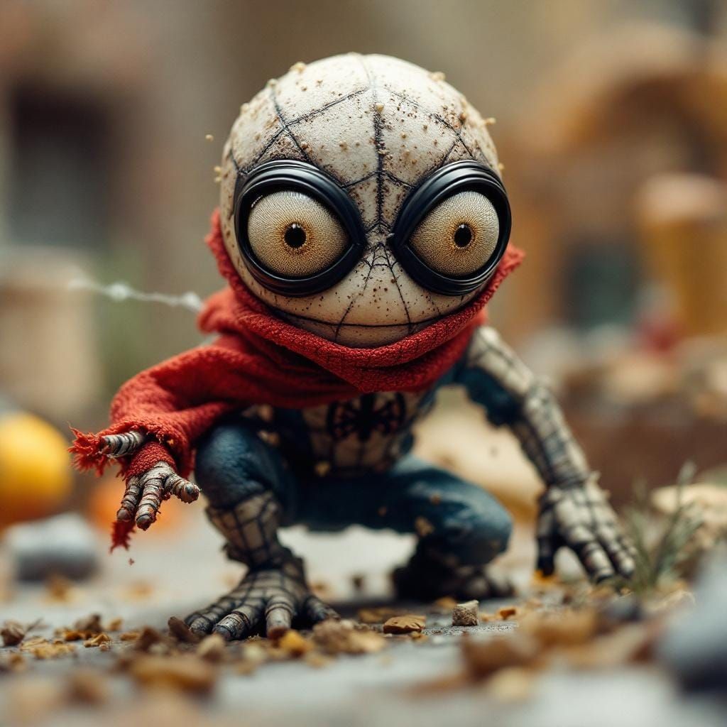 Spider-Man in Stop-Motion LAIKA Aesthetic
