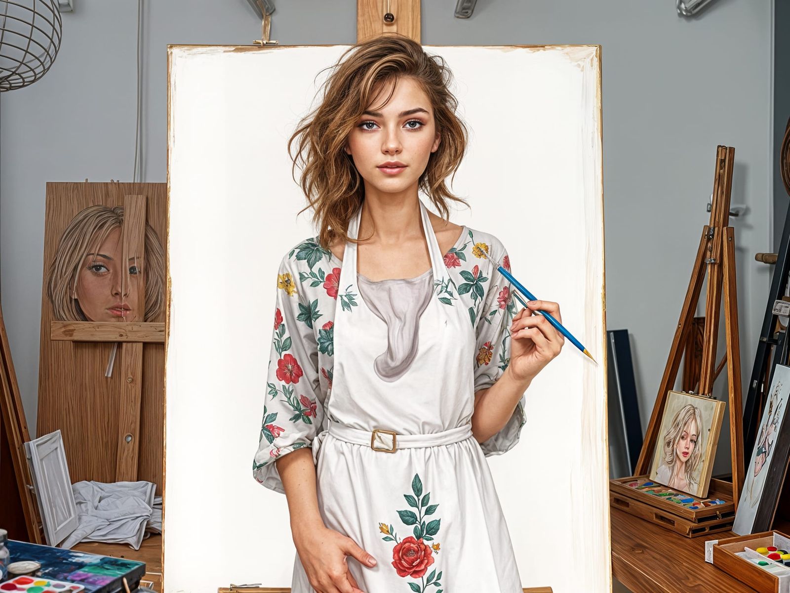 Surreal Self-Portrait as Digital Art