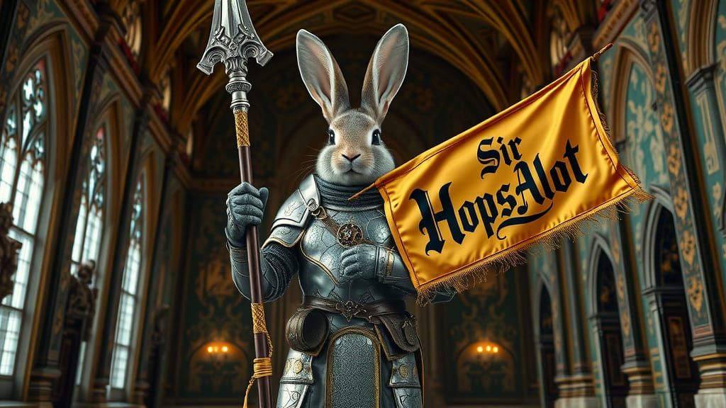 Regal Bunny in Grand Castle Hall