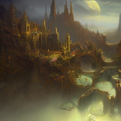 Fantastical Matte Painting: Beauty in Detail