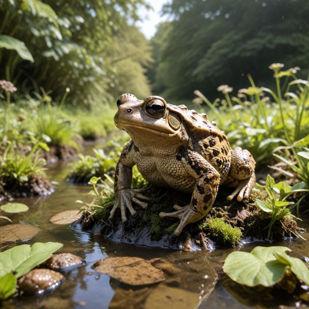 A toad patrol group is celebrating after successfully helping 50,000 amphibians reach their breeding grounds over the pa...