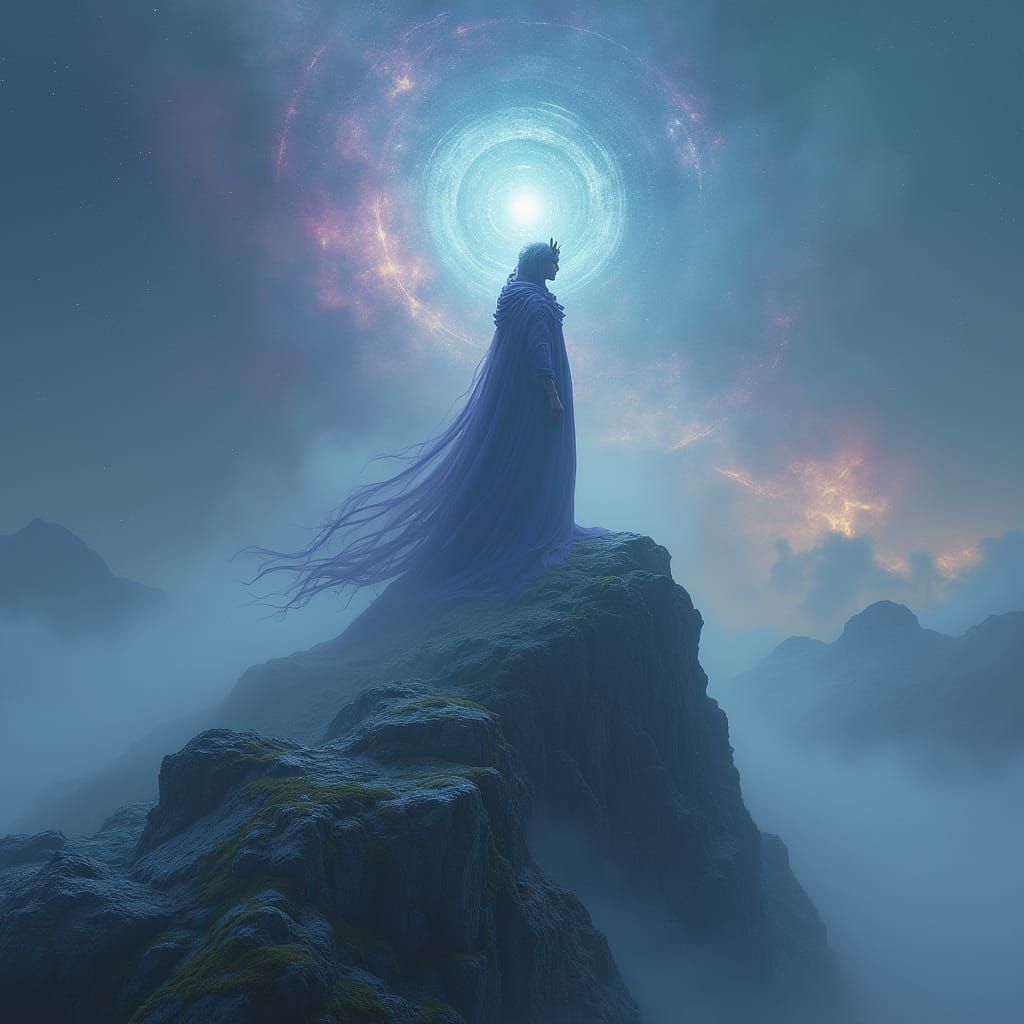 Ethereal Ilmunrhakar in a Dreamlike, Symbolic Aesthetic