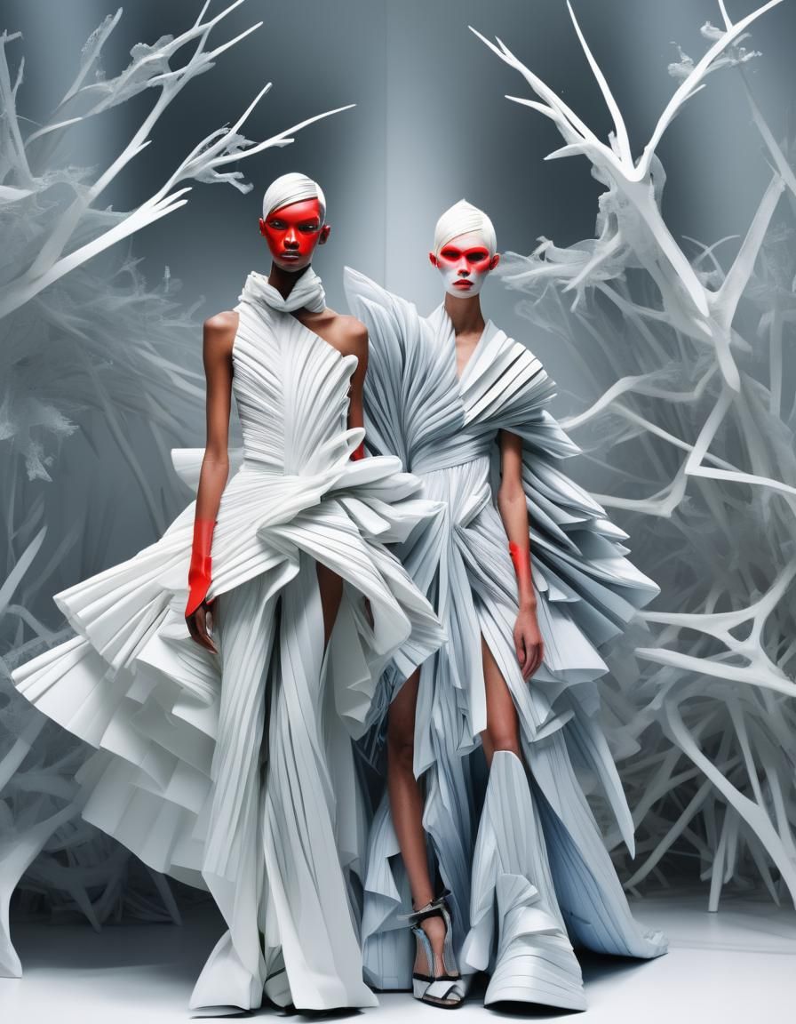 Fairytale Image with Avant-Garde Fashion