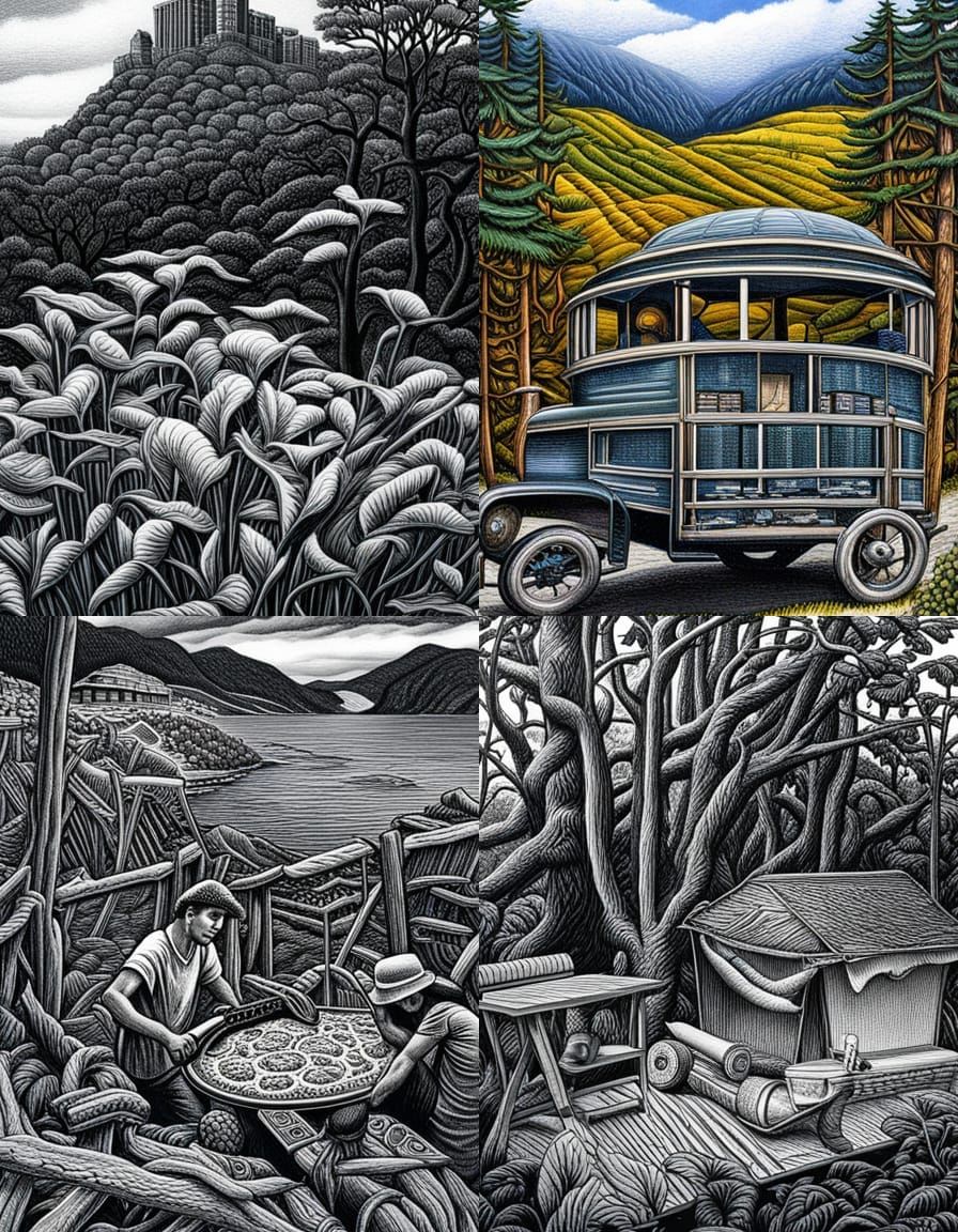 Expressive Portrait with Dynamic Brushwork