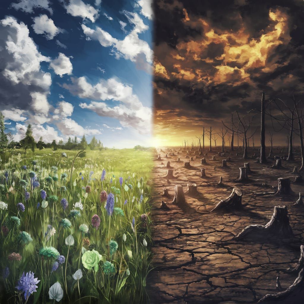 Hope and Despair in Perfect Contrast